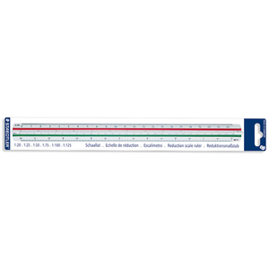 Comparateur de prix : Staedtler Echelle de réduction triangulaire Mars 561 98-1BK