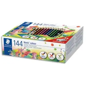 STAEDTLER Crayon de couleur Noris Colour,boîte carton de 144 ()