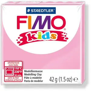 Comparateur de prix : Staedtler Pâte à modeler Fimo Kids Fuchsia pour enfant de 5 ans et plus - 42g