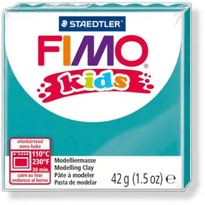 Comparateur de prix : Staedtler Pâte pour enfant FIMO®, turquoise, 42gr - Pâte à modeler - 78526