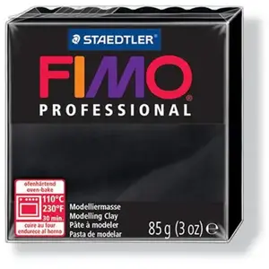 Comparateur de prix : GRAINE CREATIVE Pâte professionnelle FIMO®, noir, 85gr  - Pâte à modeler  - 78573 