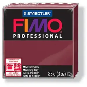Comparateur de prix : Pâte Fimo 85 g Professional - Bordeaux - 8004.23