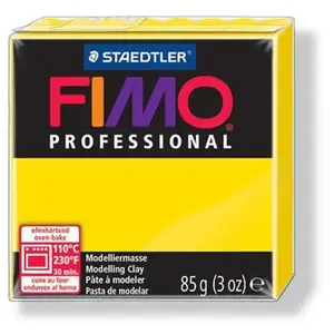 Comparateur de prix : GRAINE CREATIVE Staedtler - Fimo Professional - Pain Pâte à Modeler 85 g Jaune Pur
