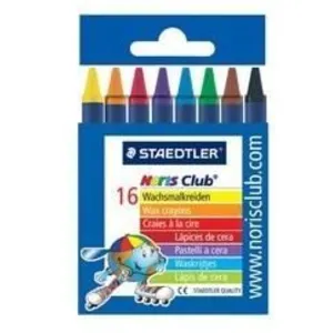 STAEDTLER - Craies à la cire Noris Club, étui carton de 16 pas cher