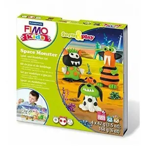 Kit Fimo KIDS Monstres de l'Espace pas cher