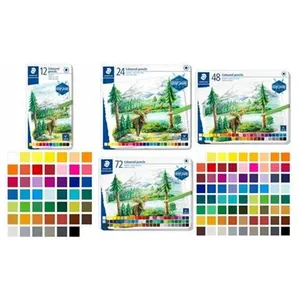 STAEDTLER Crayon couleur Design Journey, étui métal de 72