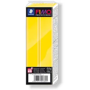 Comparateur de prix : Staedtler Pâte polymère - Fimo - Professional - Jaune pur - 454 g - Texture ferme