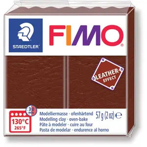 Comparateur de prix : Staedtler Fimo effet d'apprentissage modelage argile à modeler noisette marron