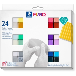 Comparateur de prix : Graines Creatives Coffret 24 pâtes Fimo Effect
