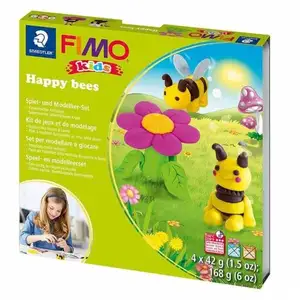 Comparateur de prix : Staedtler Kit pâte Fimo Kids - Abeilles