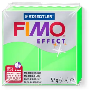 Comparateur de prix : Staedtler pate fimo effect neon vert 57g
