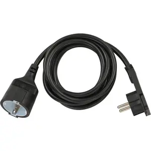 Brennenstuhl - 1168980020 - 2 m - Male connector / Female connector - Noir