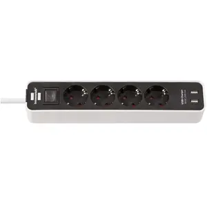 Comparateur de prix : Brennenstuhl Multiprise Ecolor Usb 4 Prises Avec Interrupteur