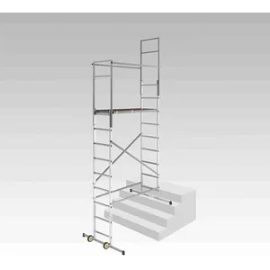 Comparateur de prix : Hailo - Echafaudage domestique: Hauteur de travail max 4.5m - 9475-901