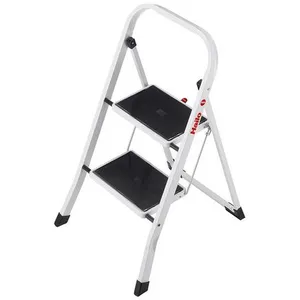 Comparateur de prix : HAILO Marche pied 2 marches pliable antidérapant en acier K20