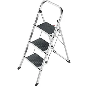 Comparateur de prix : Hailo Marchepied 3 marches - Hauteur de travail maximum 2.50m - 4393-801