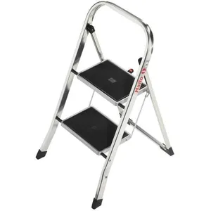 Comparateur de prix : Marche pied 2 marches pliable antidérapant en aluminium Hailo K30
