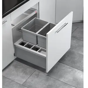 Comparateur de prix : Collecteur de déchets Hailo 3620801 Separato-K 600 Insert 2x 20 litres...