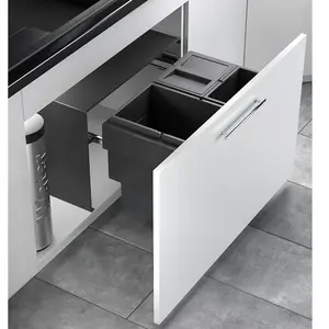 Comparateur de prix : Hailo Collecteur de déchets 3608901 Cargo Aqua 28 + 2x 13 litres