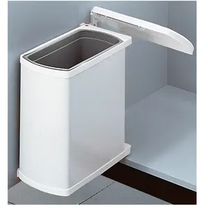 Comparateur de prix : Poubelle de cuisine encastrable sous évier 18L Hailo AS Uno