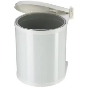Comparateur de prix : Hailo Poubelle de placard Compact-Box Taille M 15 L Blanc 3555-001 TU