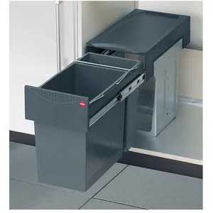 Comparateur de prix : Hailo Poubelle le collectionneur de déchets TA Swing 30.2/31 tandem 24...