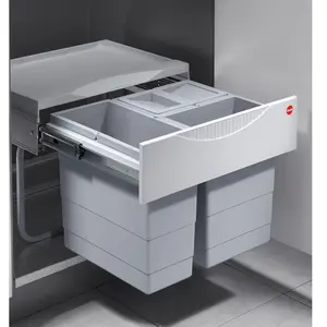 Comparateur de prix : Hailo 3644731 - AS Raumspar Tandem S - 12L/8L/8L/couvercle Collecteur ...
