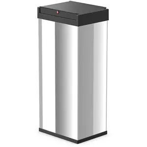 Comparateur de prix : Hailo Poubelle Big-Box Swing Taille XL 52 L Acier inoxydable 0860-211