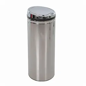 Comparateur de prix : SELEKTA Poubelle automatique - 40L - Chromé