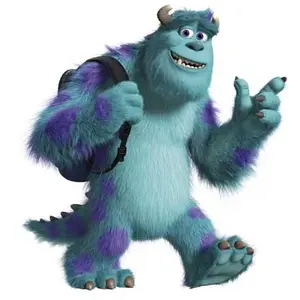 Bullyland Figurine Sulley à l'université Monstres Academy Bully 7 cm pas cher