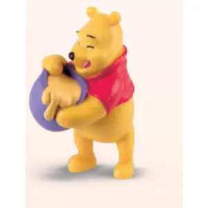 Bullyland Figurine Winnie L'ourson : Winnie Et Son Pot De Miel