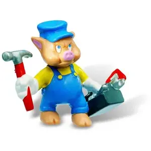 Bullyland Les trois petits cochons - Petit Cochon Bricoleur pas cher