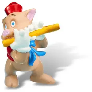 12490 - BULLYLAND - Walt Disney Les Trois Petits Cochons - Flutte
