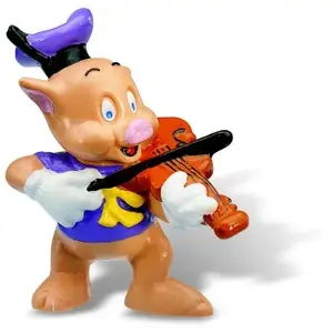 Bullyland Les Trois Petits Cochons Figurine Nif-Nif 6 Cm pas cher