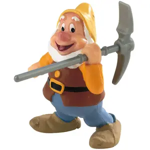 12479 - BULLYLAND - Walt Disney Blanche Neige - Figurine Nain Joyeux pas cher