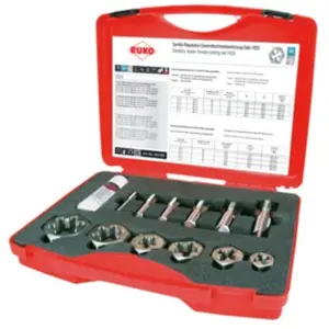 Comparateur de prix : Ruko - 245059 Set de tarauds pour machine 13 pièces 1 set A734552
