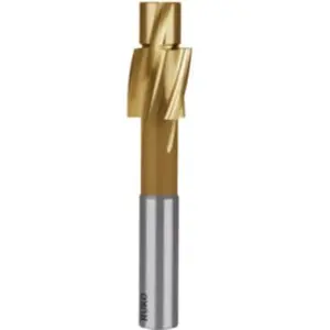 RUKO 102407T - Avellanador plano, DIN 373 HSS - TiN, paso fino (M12)