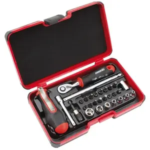 Felo Smart II Ensemble de tournevis avec cliquets Ergonic, 29 pièces...