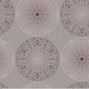Comparateur de prix : D-C-TABLE - Nappe ronde monte carlo charlene gris 150cm