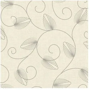 D-C-TABLE - Nappe ronde monte carlo jolice creme 150cm