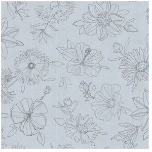 Comparateur de prix : D-C-TABLE - Nappe ovale manhattan palmas gris 150x250cm