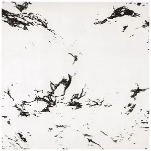 NOBLESSA - Adhésif rouleau marbre noir et Blanc 1.5mx45cm pas cher