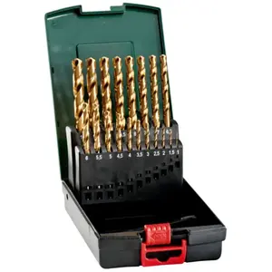 Metabo 627173000 hss-titanium Revêtement de perceuses (19pcs)