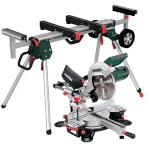 Metabo Scie à onglets KGS 254 M Set avec support de machine KSU 251 ; ... pas cher