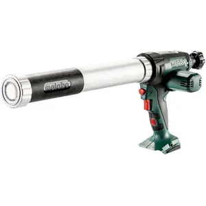 Comparateur de prix : Pistolet a mastic sans fil Metabo kpa 18 ltx 600 - 18 v - Tube 600 ml
