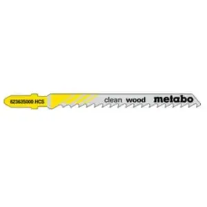 100 Lames de scies sauteuses, bois, profess. 74 / 4,0 mm (623704000) - Metabo