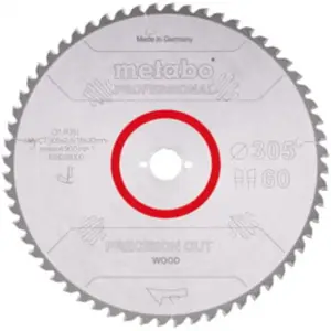 Lames de scie circulaire pour métal dur - METABO - HW/CT 305 x 30 60 WZ pas cher