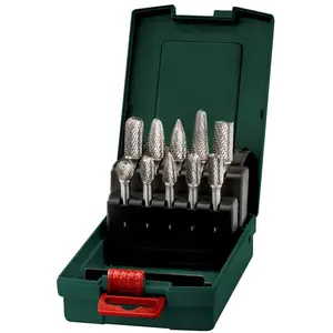 Metabo Metabo Set de fraises carbure, queue de 6 mm, 10 piècesVendu paramazon