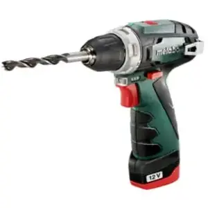 Comparateur de prix : Perceuse-visseuse sans fil Metabo PowerMaxx BS + 2 batteries, + mallette