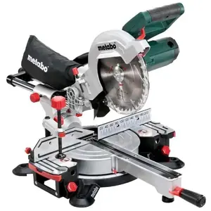 Comparateur de prix : Scie à onglet radiale filaire 216 mm 230V Metabo KGS216M 1500W
